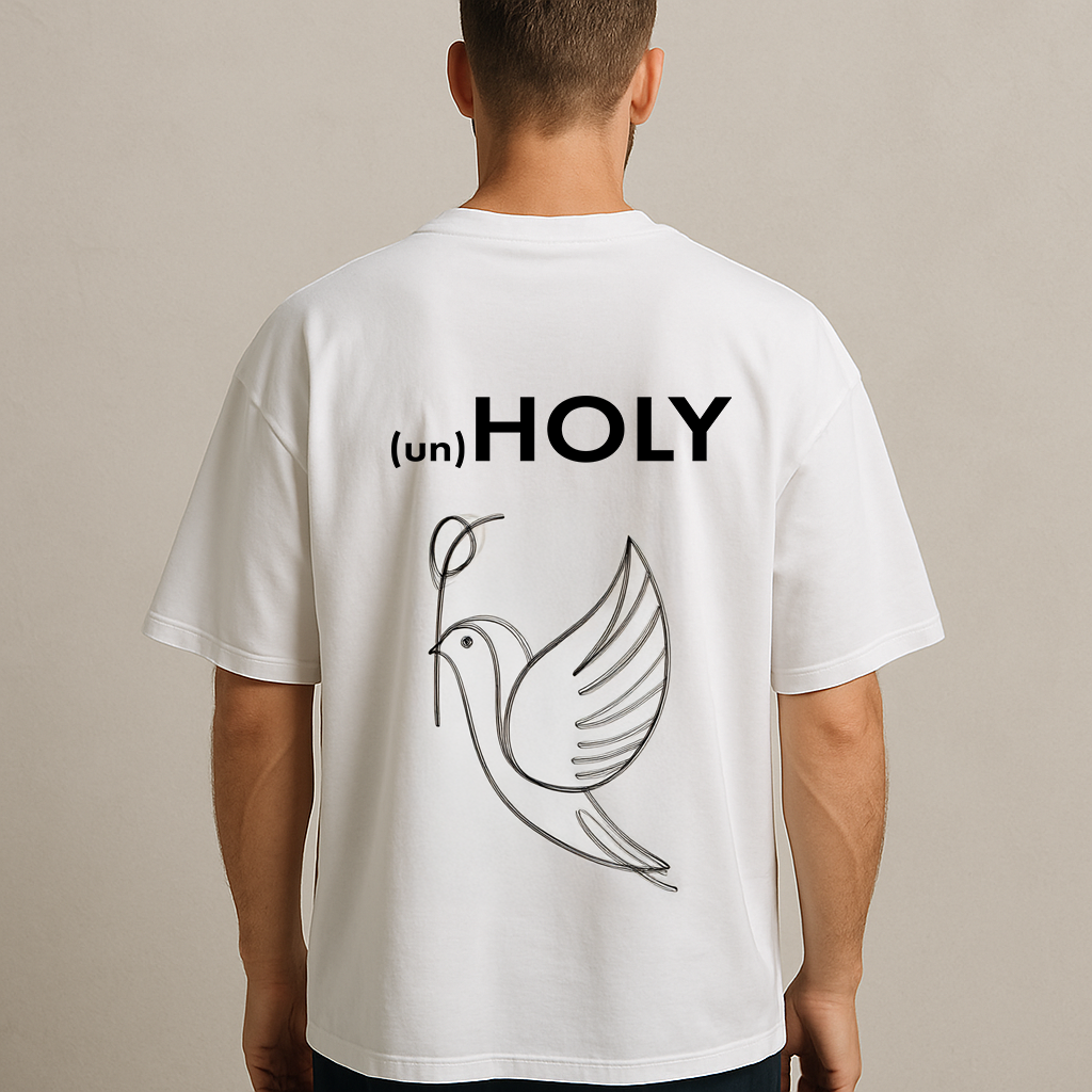 An unHOLY oversized shirt