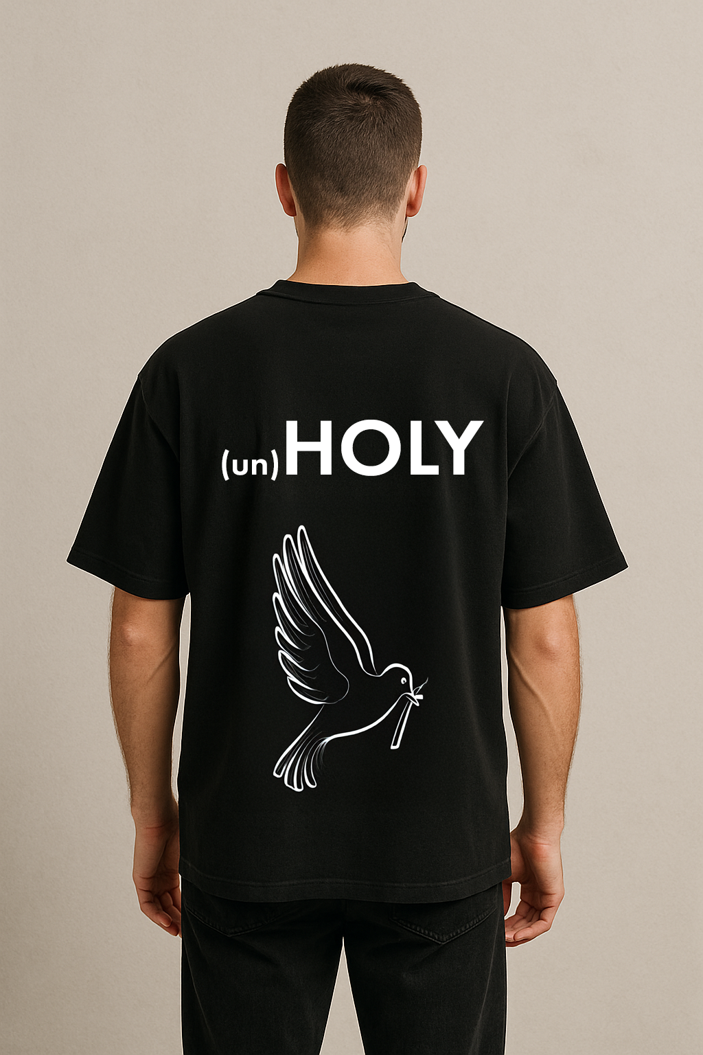 An unHOLY oversized shirt